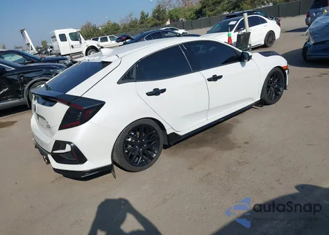 2021 Honda Civic Sport from USA, damaged, VIN SHHFK7H40MU410792